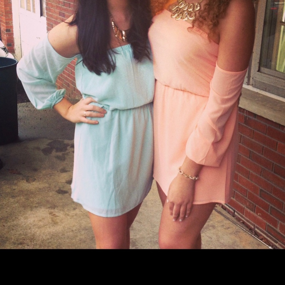 Tobi mint dress